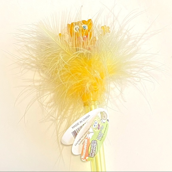 Nickelodeon Office Fuzzy Wiggly Jiggly Light Up Spongebob